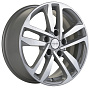 диски Диск литой Khomen Wheels KHW-1612 (Mazda3/ix35) F-Silver-FP 6.5j-16 5*114.3 et45 dia67.1